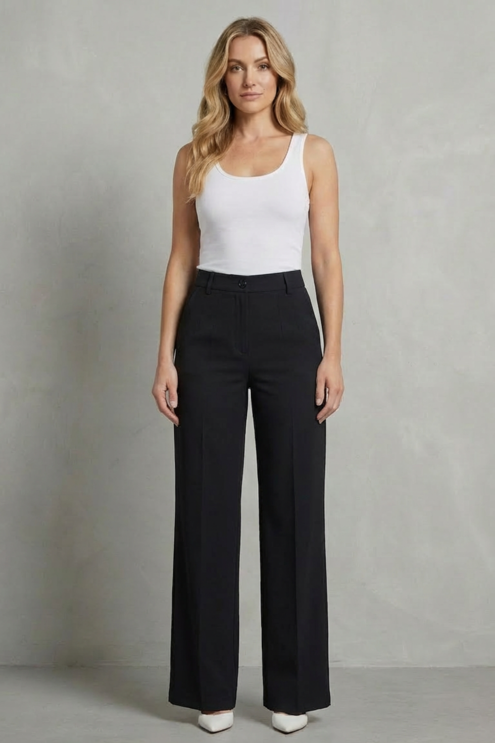 Women's straight leg trousers – The Seraphinae by Huna – view 6