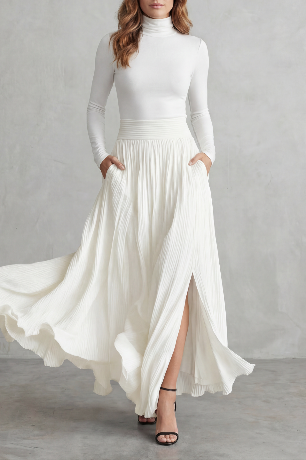 Women's turtleneck co-ord – The Zoravelle by Huna – view 9