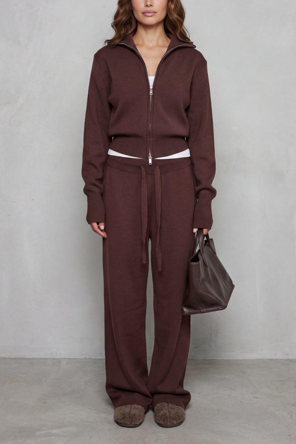 Women's Knitted Lounge Set – The Ysadora, view 1