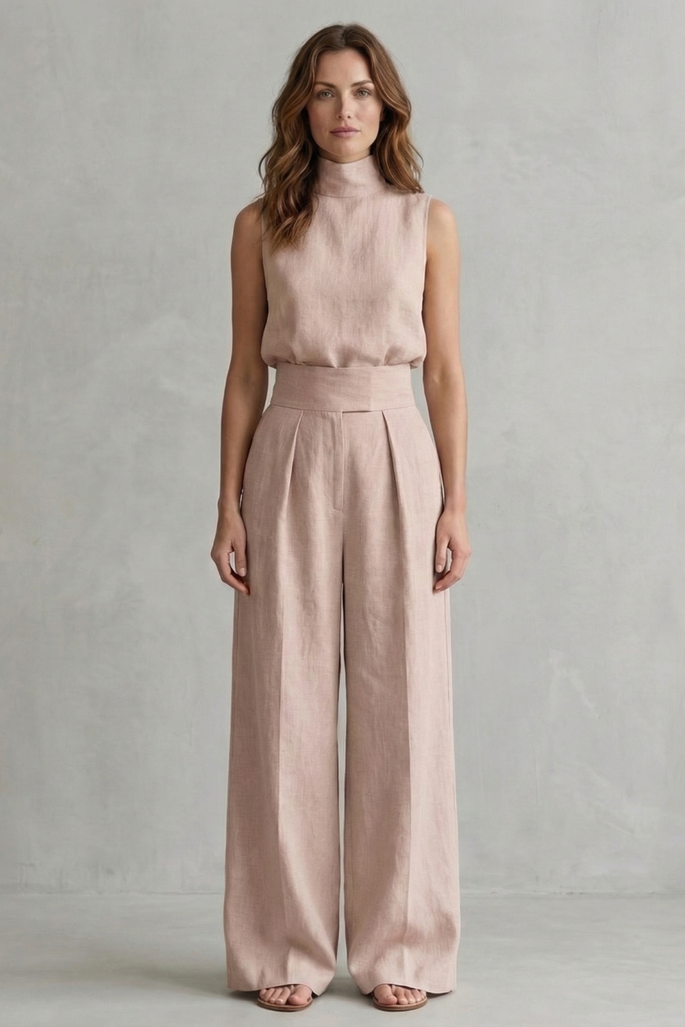 Women's Wide Leg Trouser Set – The Winifrine, view 10