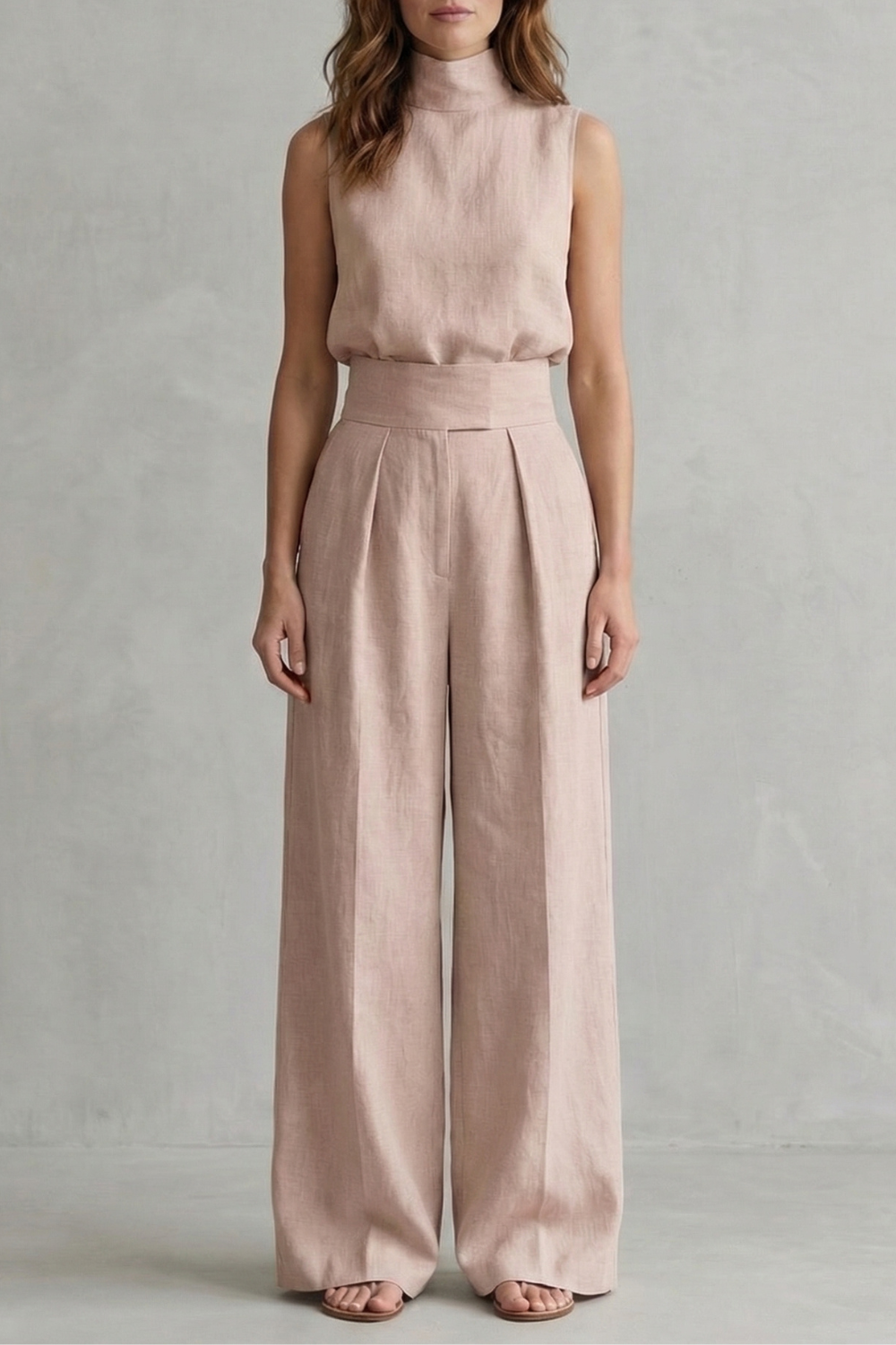 Women's Wide Leg Trouser Set – The Winifrine, view 9