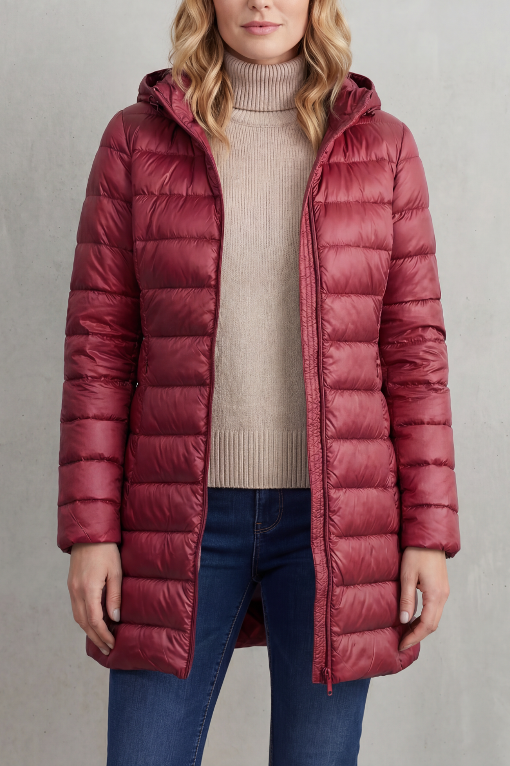 Women's Lightweight Down Jacket – The Jonquille, view 15