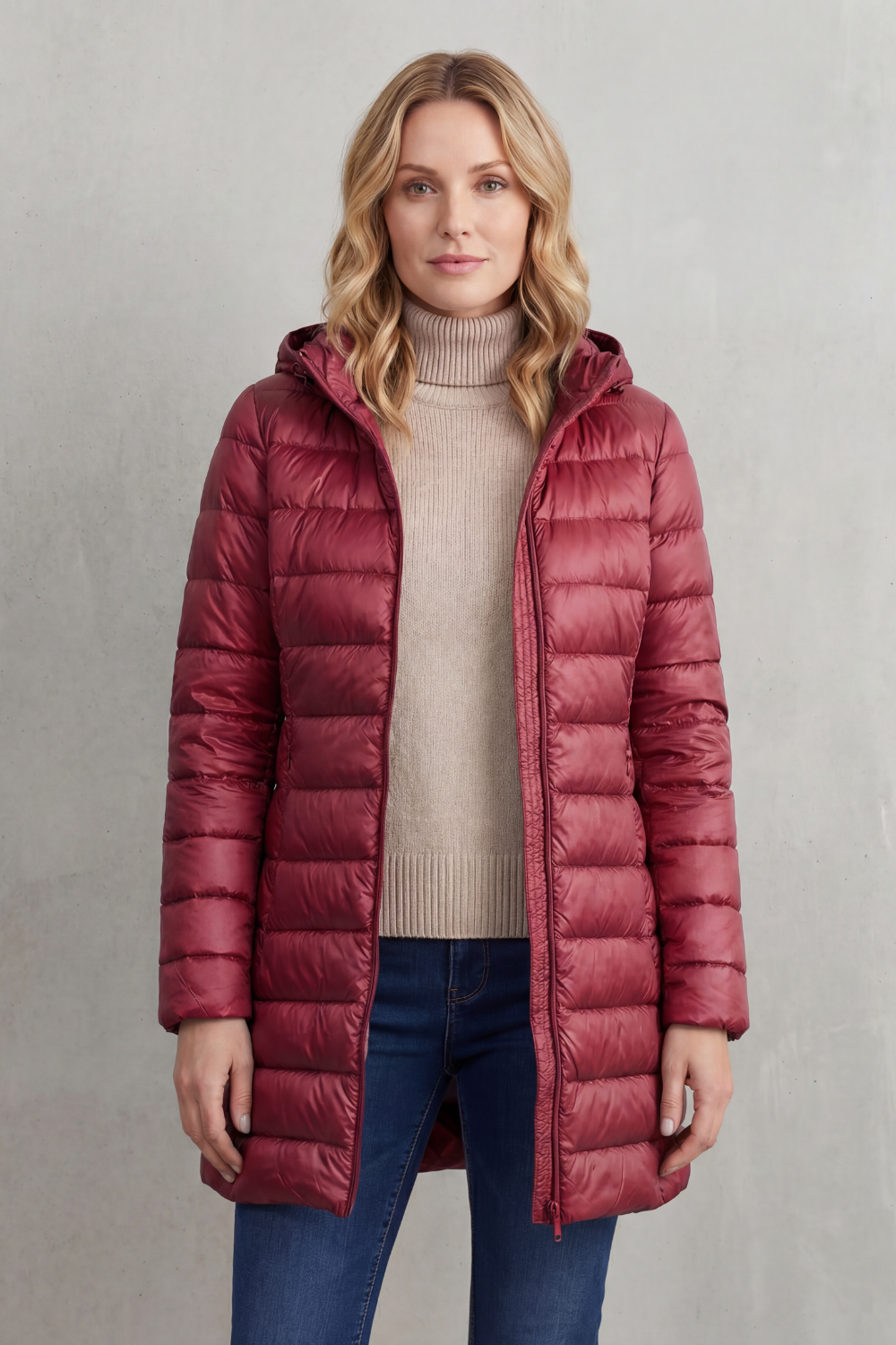 Women's Lightweight Down Jacket – The Jonquille, view 16