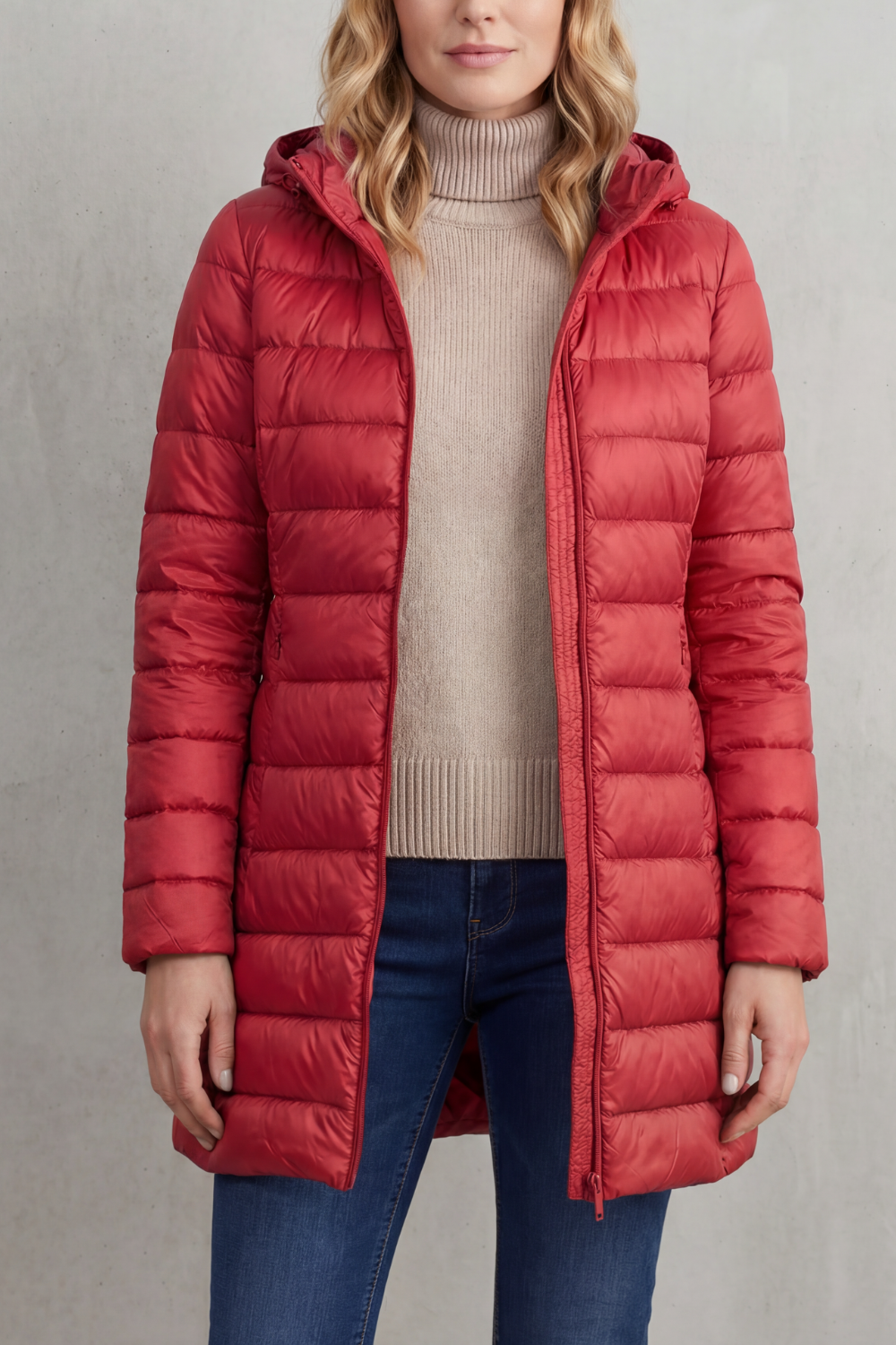 Women's Lightweight Down Jacket – The Jonquille, view 17