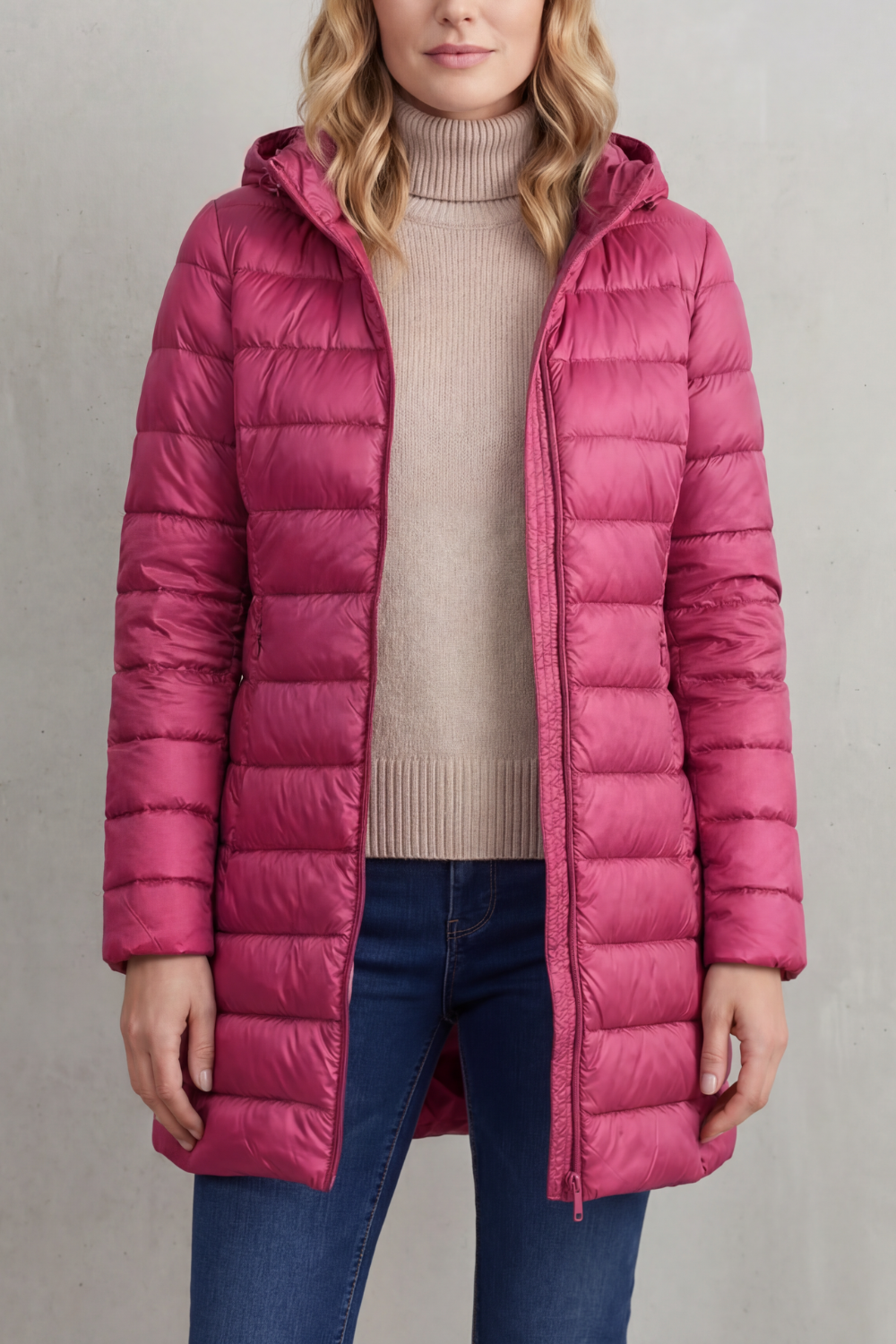 Women's Lightweight Down Jacket – The Jonquille, view 7