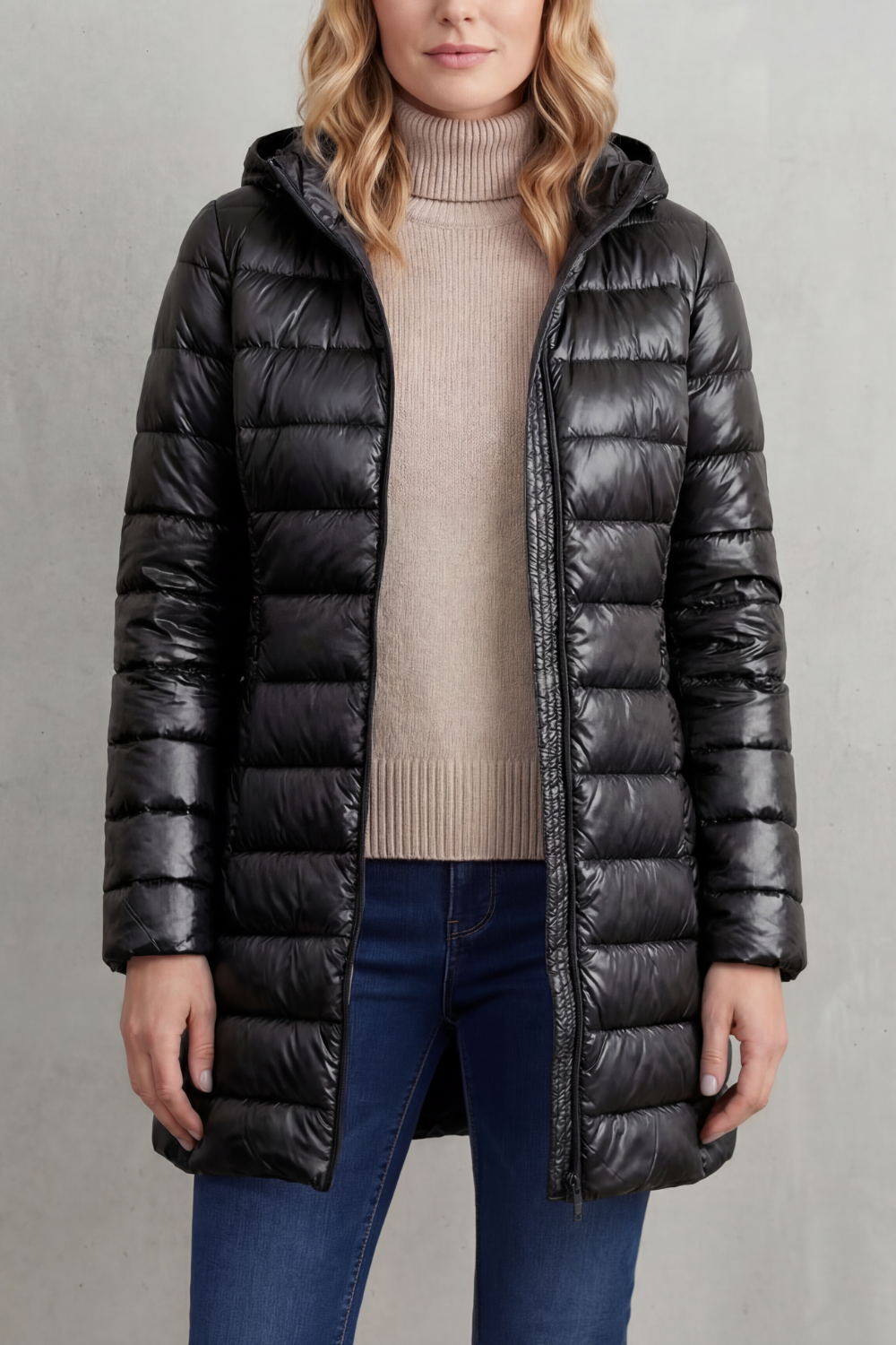 Women's Lightweight Down Jacket – The Jonquille, view 9