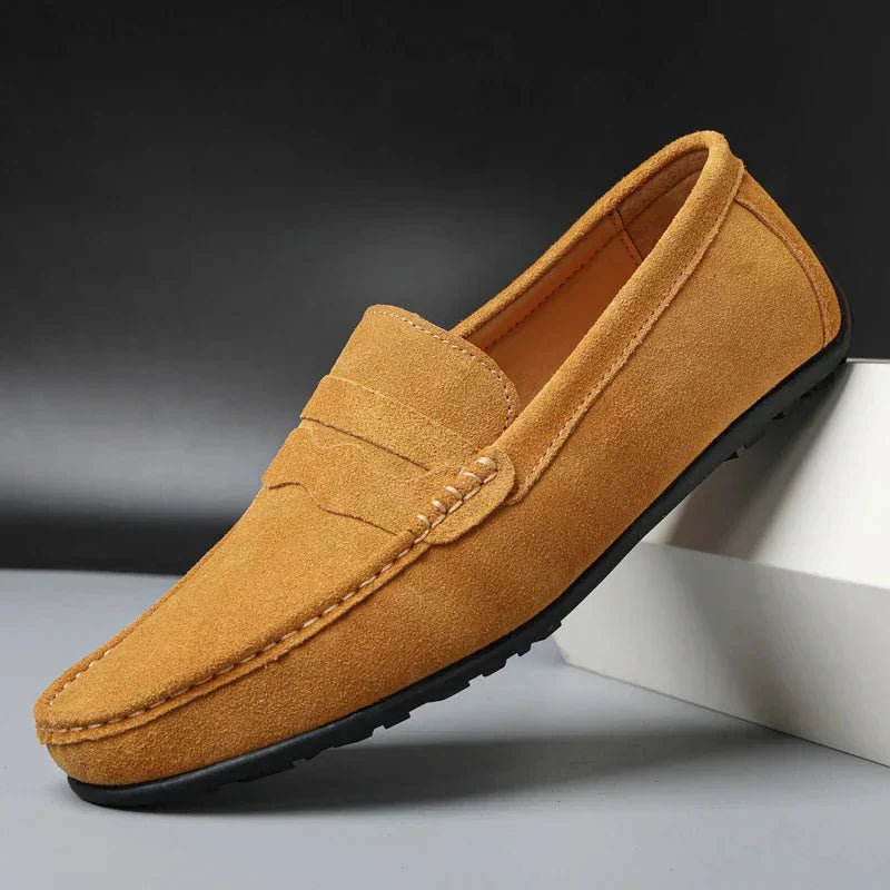 Women's Suede Loafers UK – classic slip on, view 12