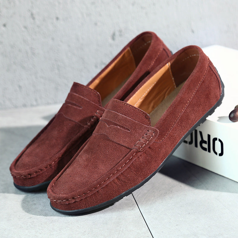 Women's Suede Loafers UK – classic slip on, view 4