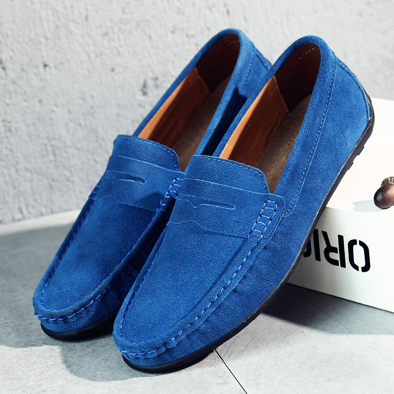 Women's Suede Loafers – cushioned slip-on, view 8 | The Galatea | Huna