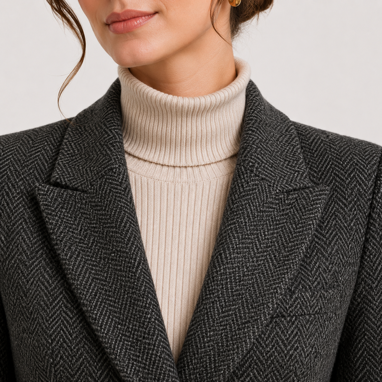 Women's Belted Blazer Timeless Tailored Business Casual Outerwear 2