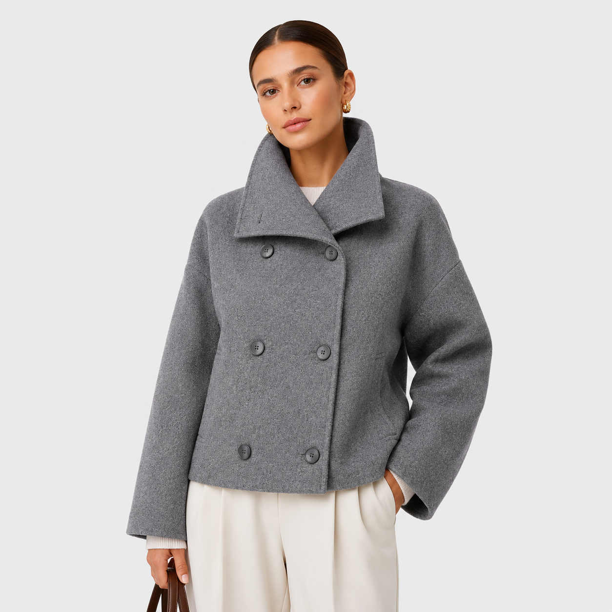 Women's Elegant Jacket Classic Old Money Outerwear 0