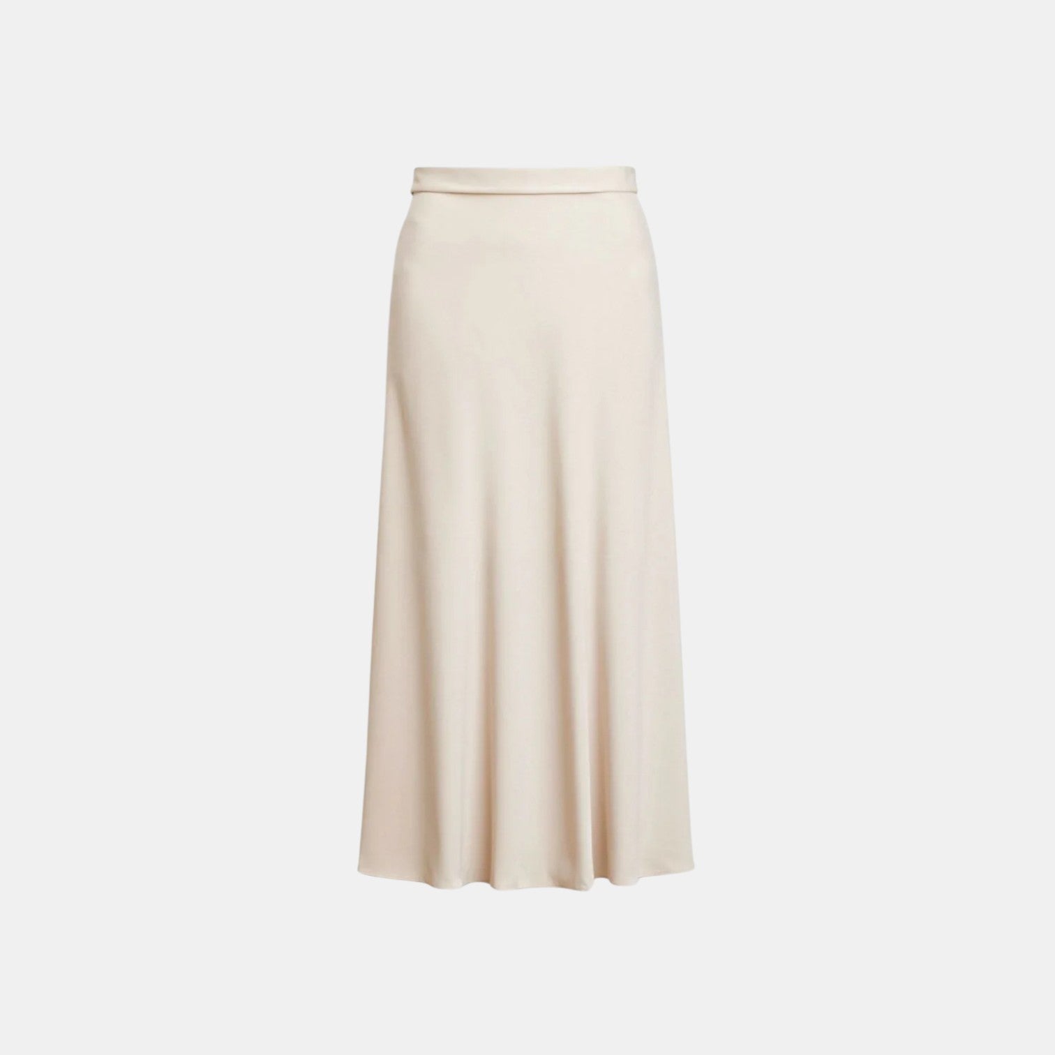 Women’s High Waist Silk Midi Skirt 4