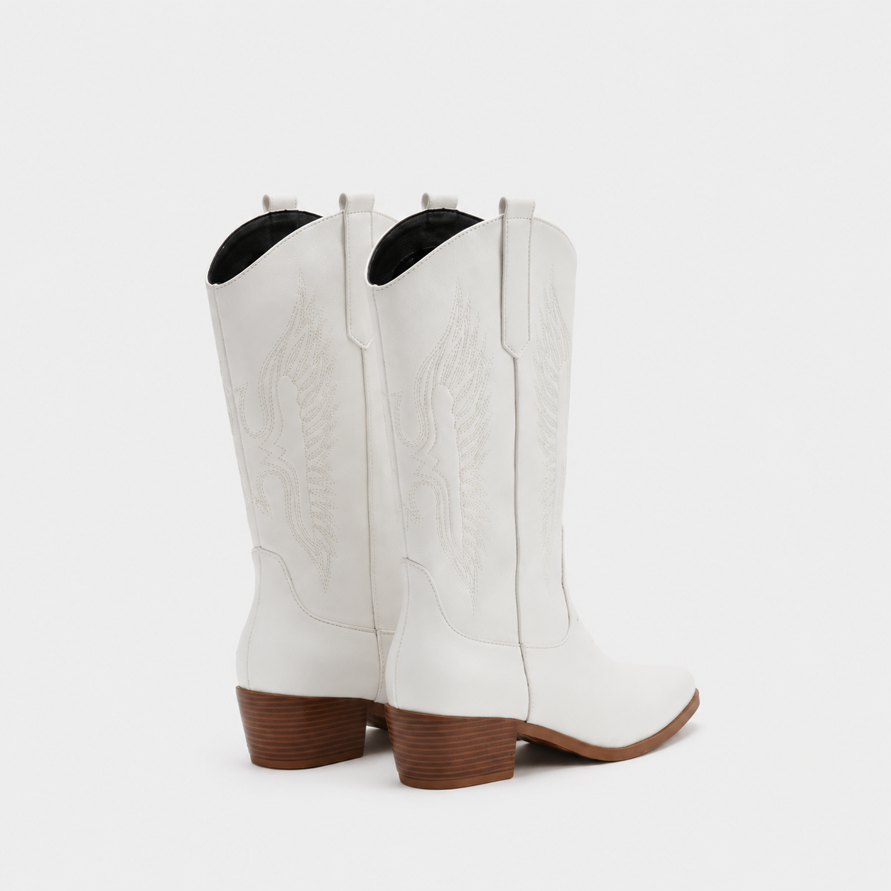Women's Leather Cowboy Boots Ergonomic Comfort Western Style 3