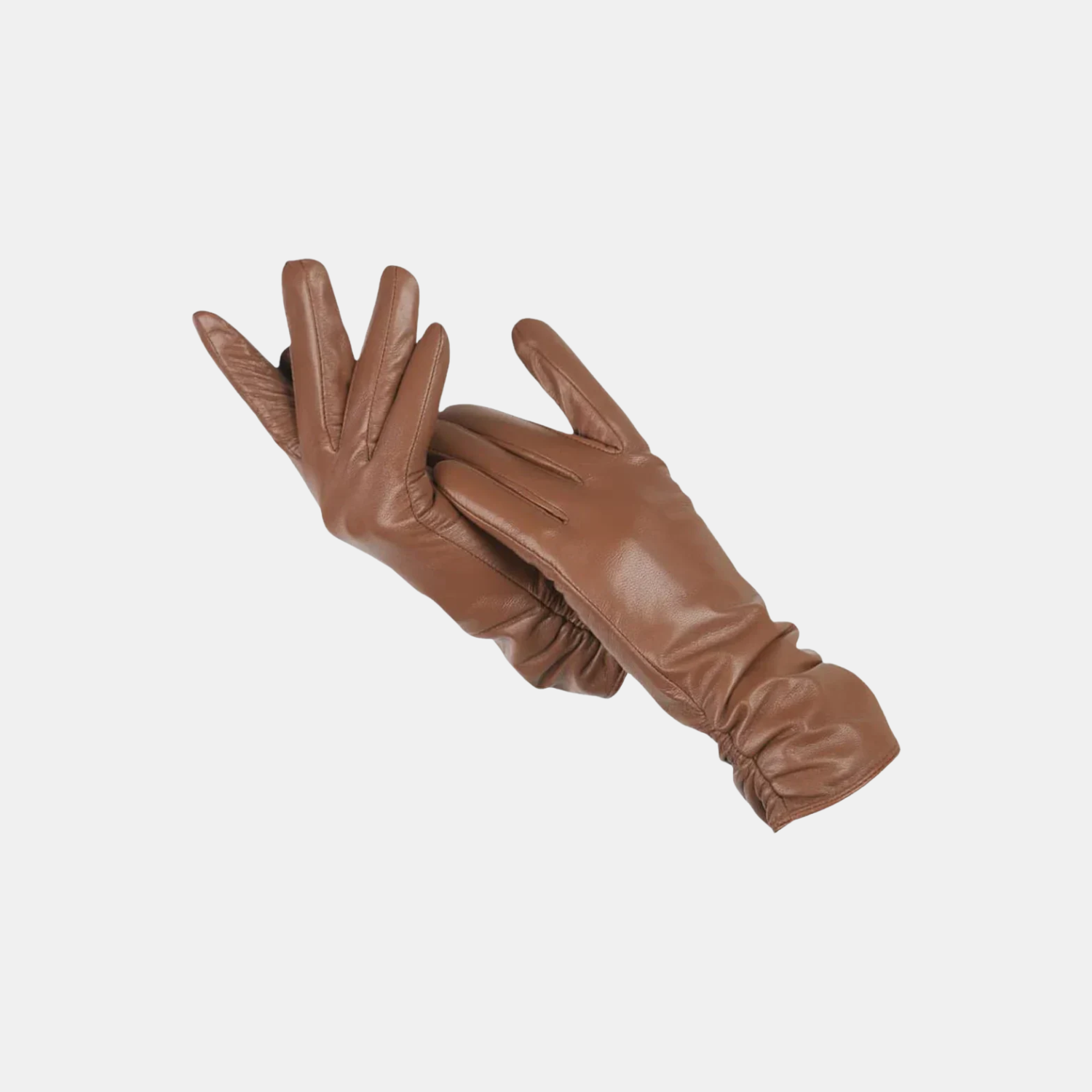 Women's Leather Winter Gloves Warm Elegant Cold Weather Accessories 3