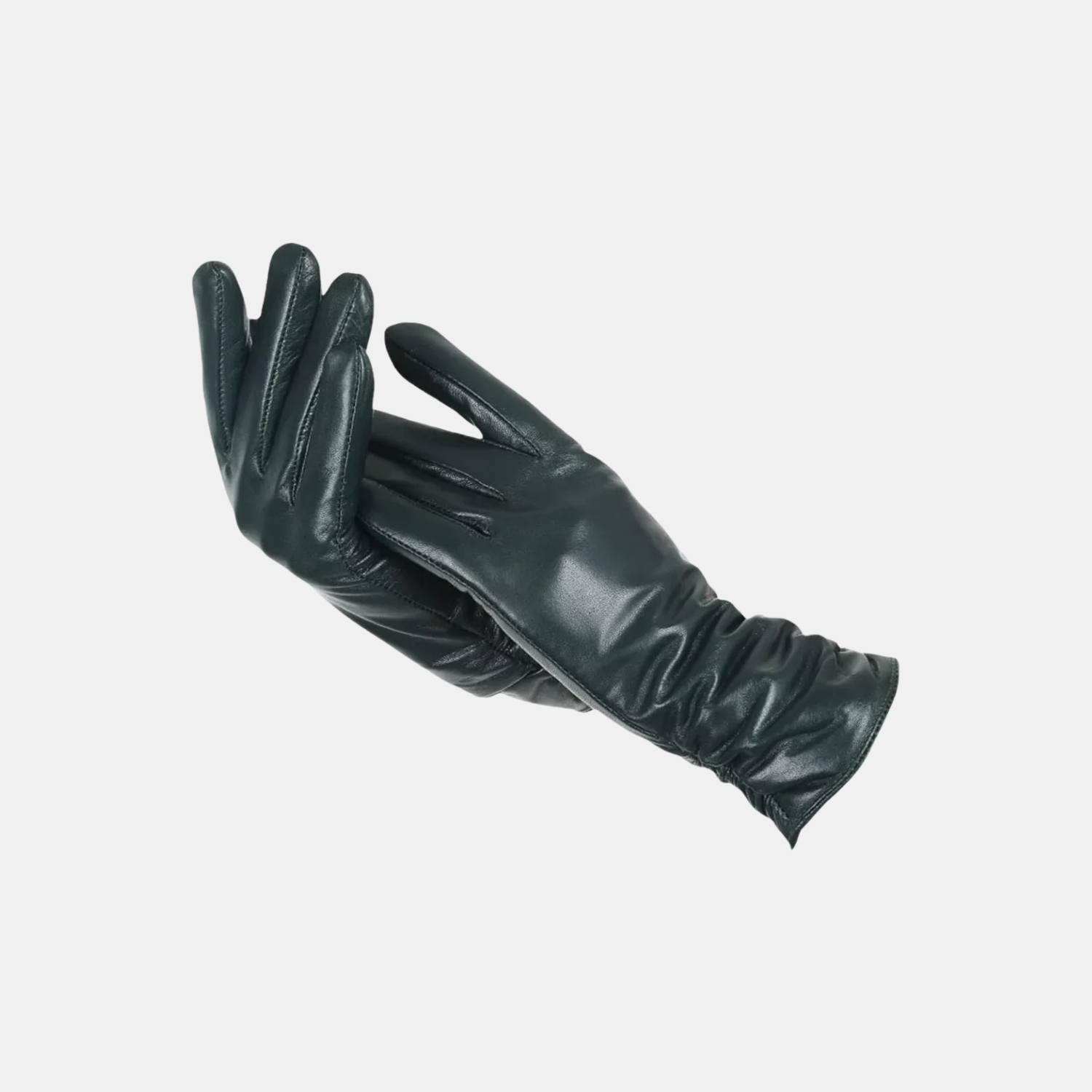 Women's Leather Winter Gloves Warm Elegant Cold Weather Accessories 8