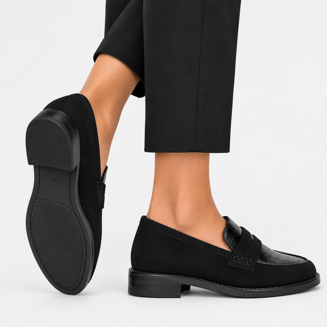 Women's Loafers Comfortable Slip-On Walking Shoes 1