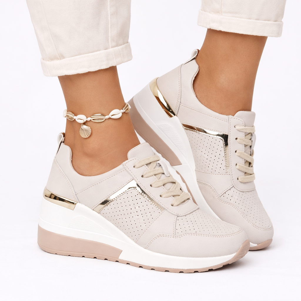Women's Orthopedic Wedge Shoes UK – Supportive Fit | The Isabeau | Huna