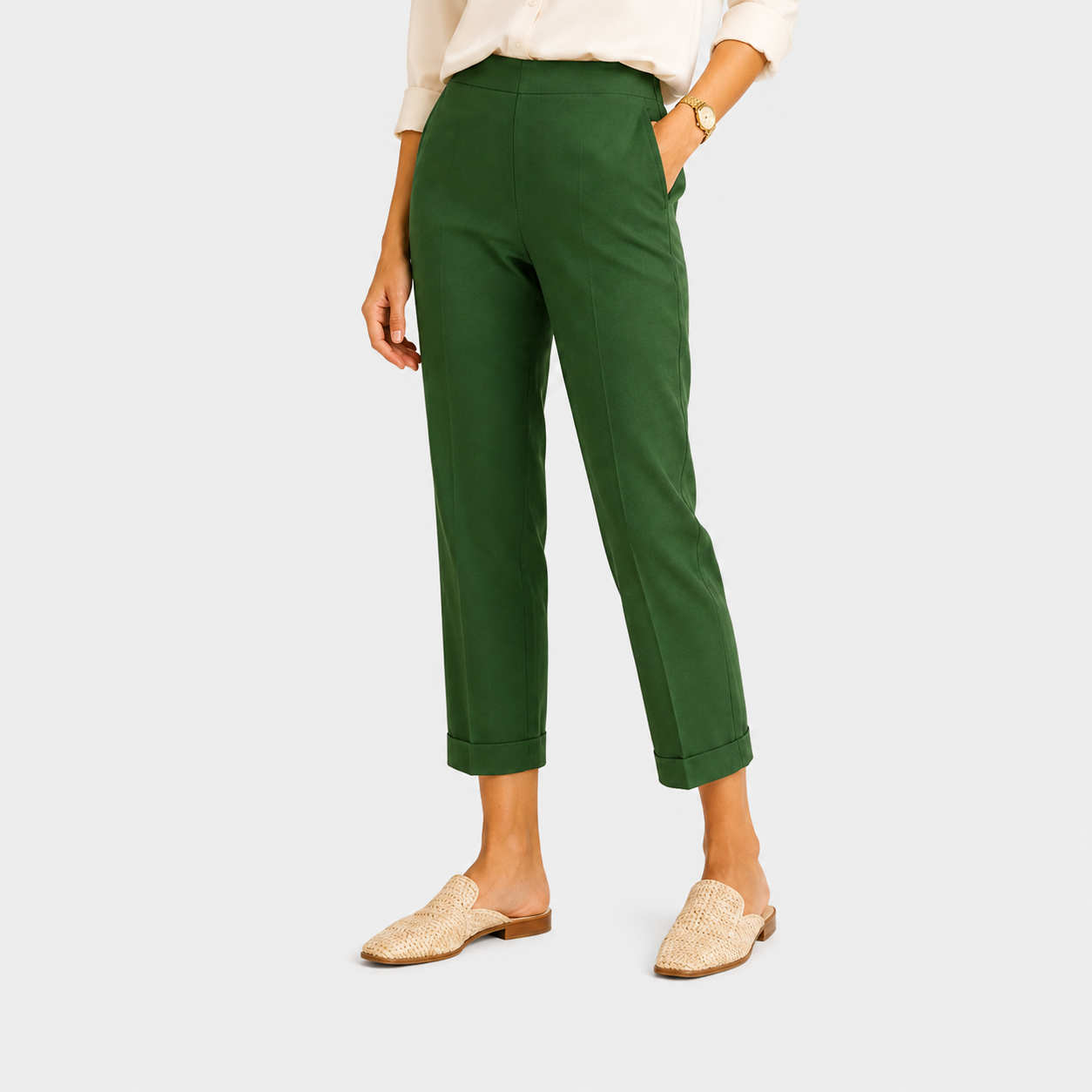 Women's Premium Wide Leg Pants Comfortable Relaxed Fit 10