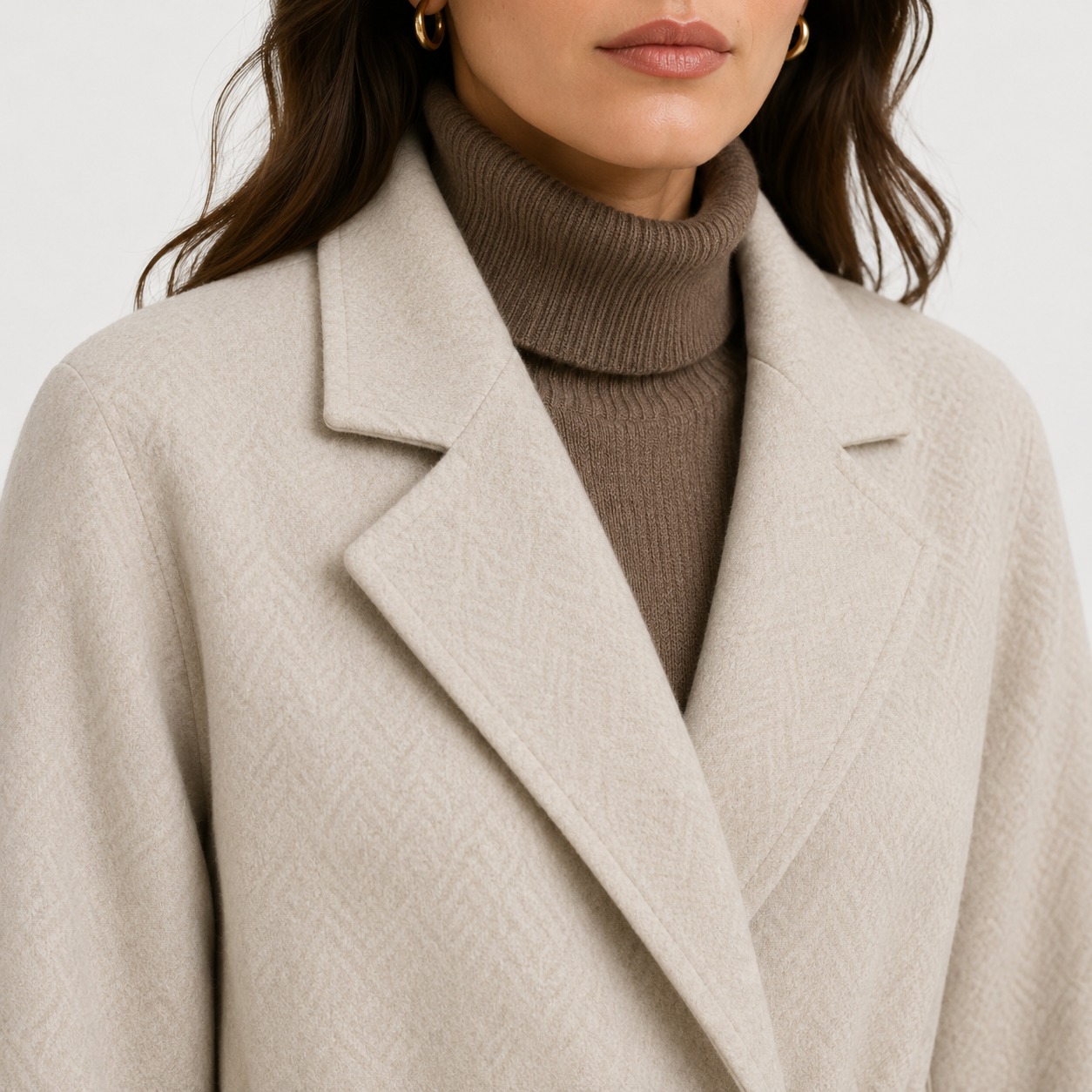 Women's Wrap Coat with Belt Classic Cold Weather Jacket 3