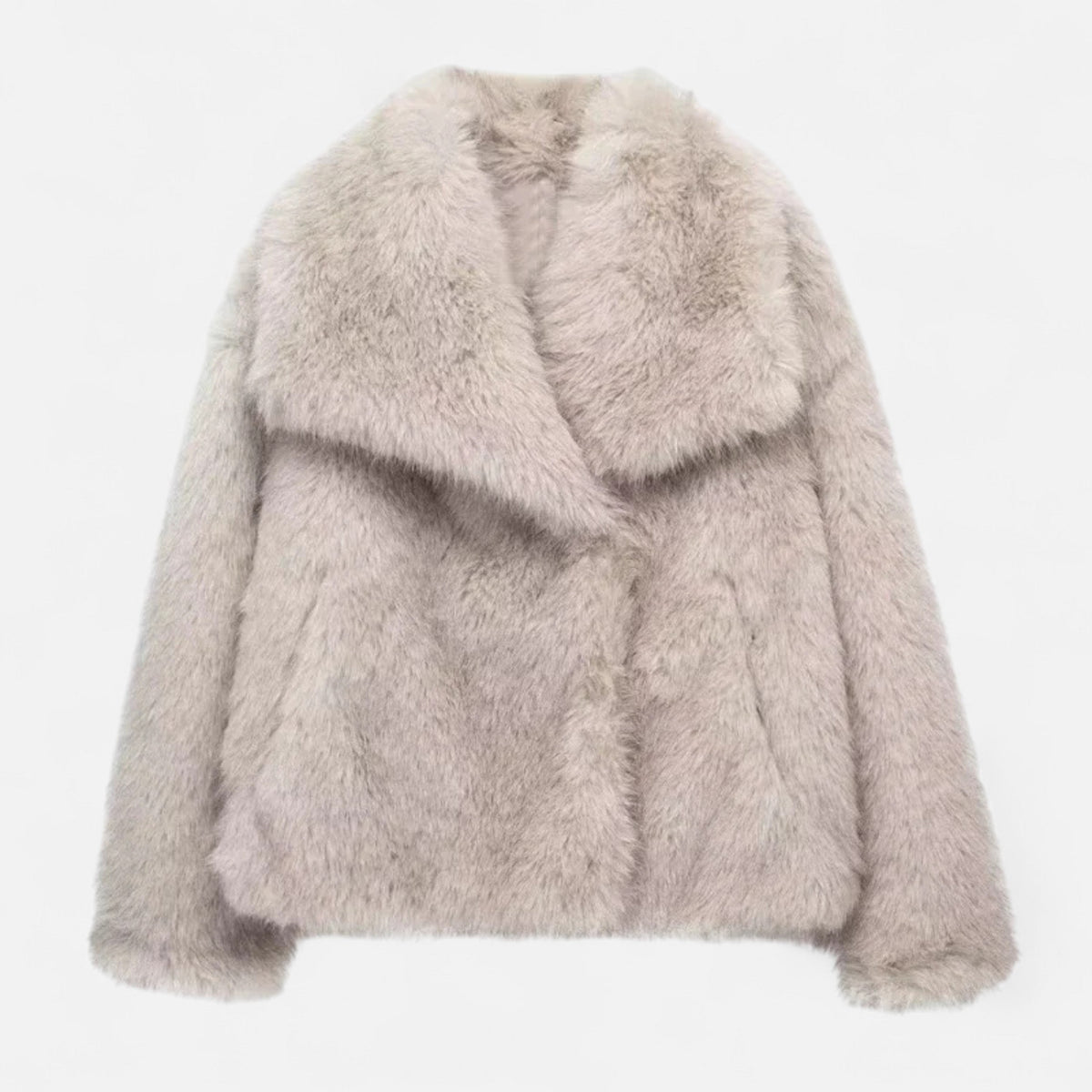 Women's Wrap Coat UK – fluid belted silhouette, view 6