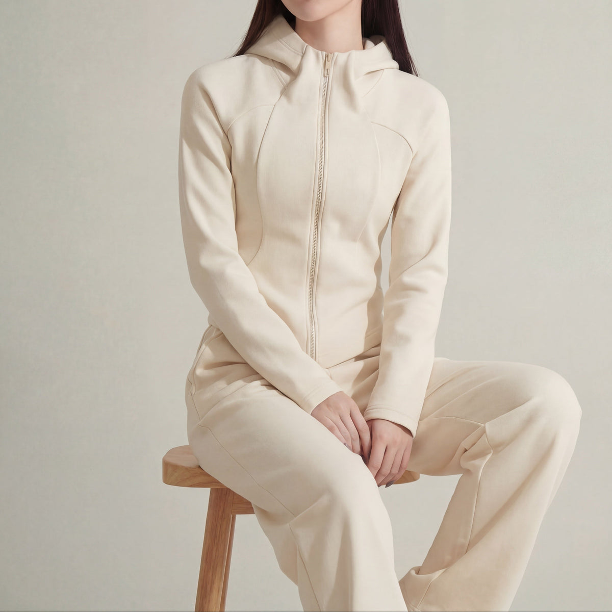 Women's Brushed Knit Co-ord Set UK – soft twoaset, view 3