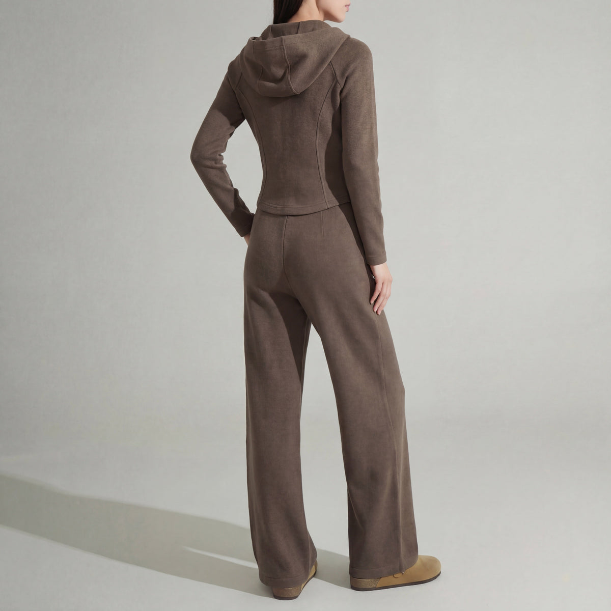Women's Brushed Knit Co-ord Set UK – soft twoaset, view 8
