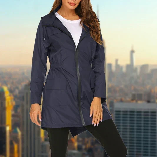 Women's Hooded Oversized Coat UK – relaxed modern layer, view 10