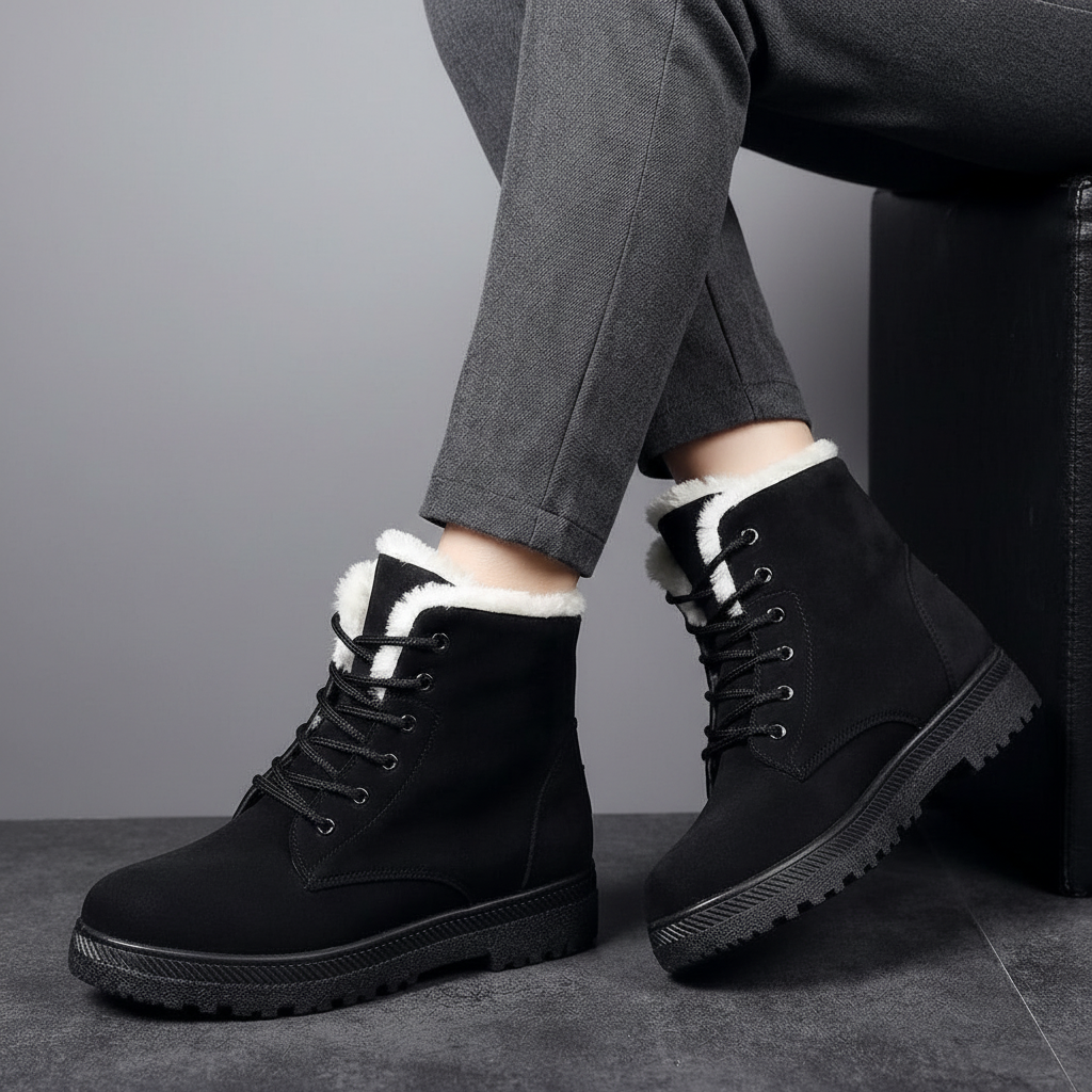 Women's Minimalist Leather Boots – lightweight ankle style, view 12 | The Eudora | Huna