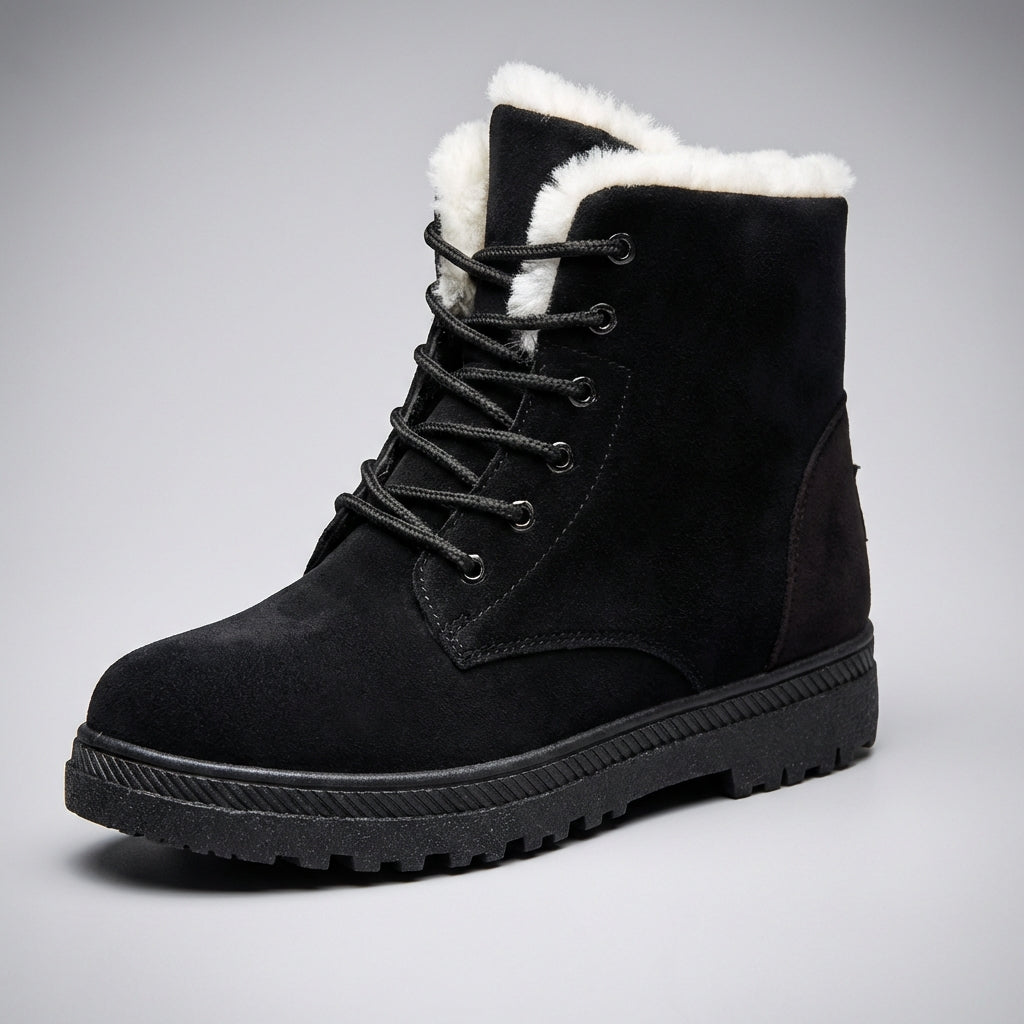 Women's Minimalist Leather Boots – lightweight ankle style, view 5 | The Eudora | Huna