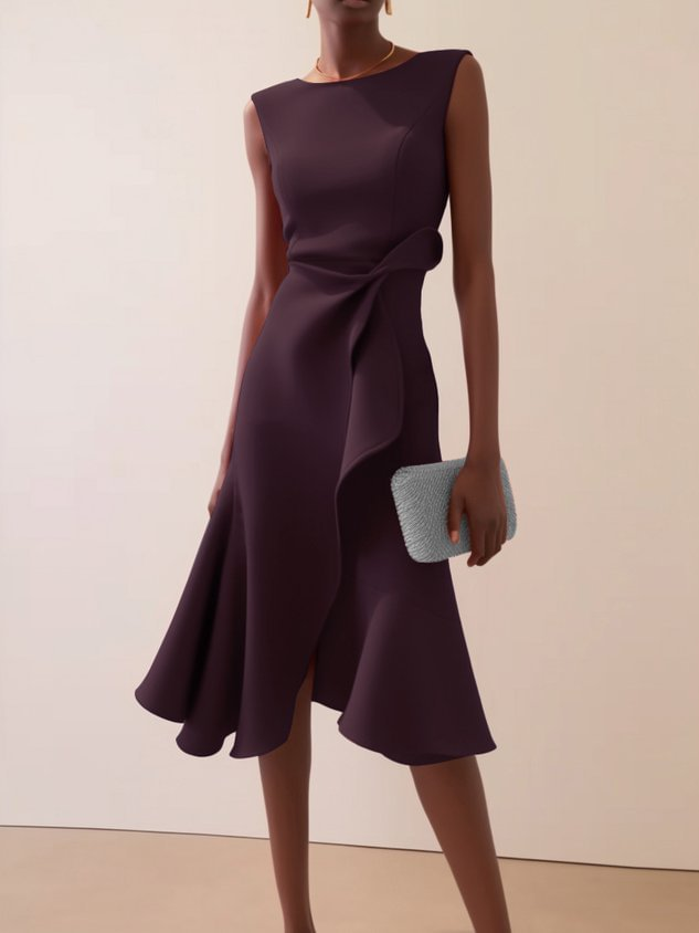 Women's Midi Dresse – The Theodoline by Huna – view 6