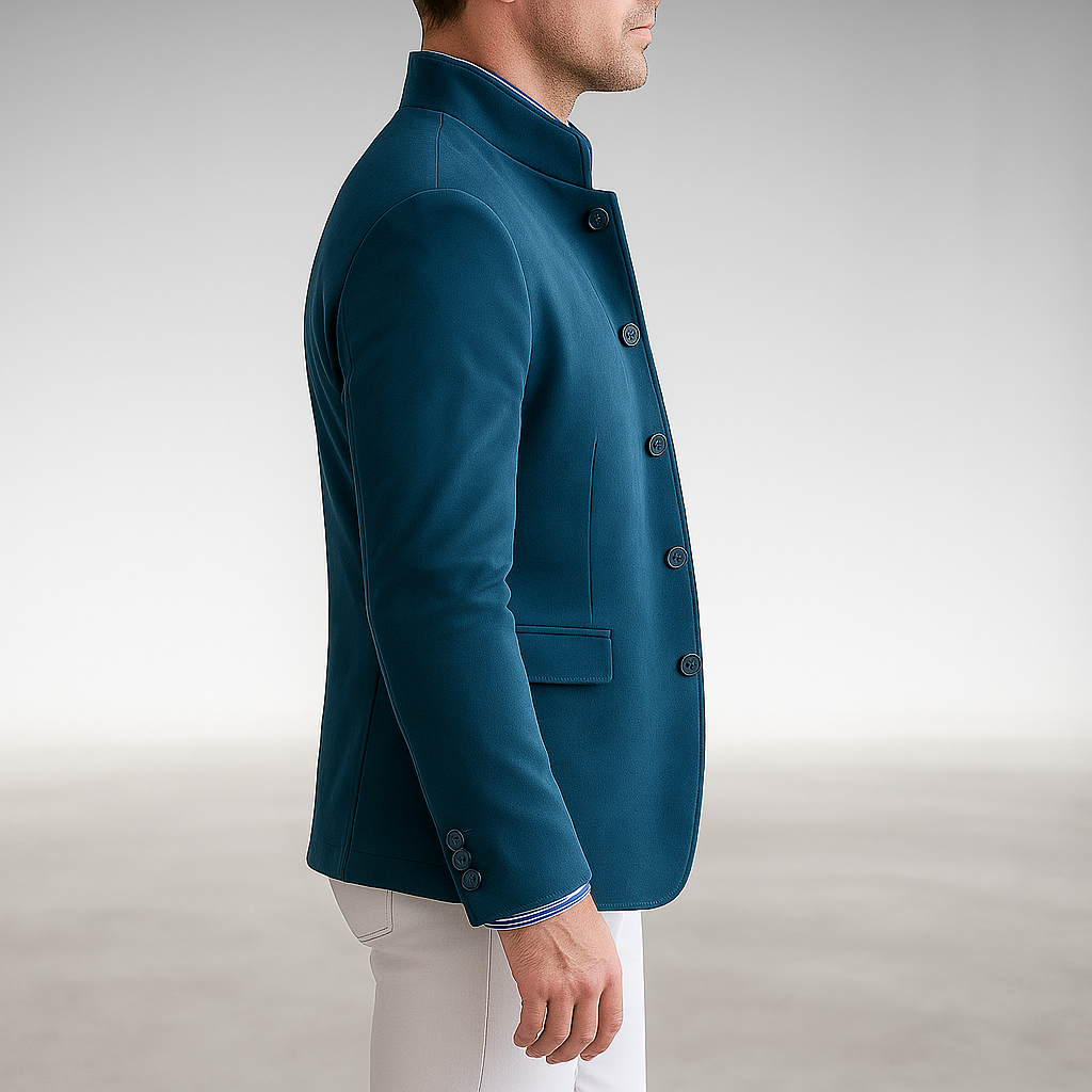 Men's button cardigan – The Adrian Knit by Huna – view 7