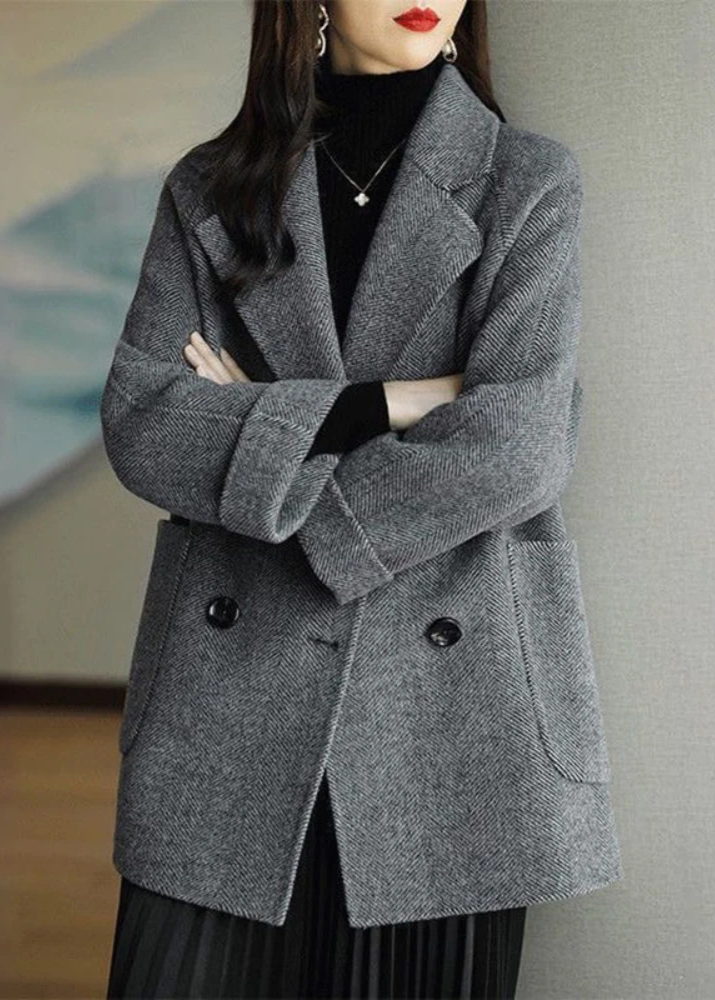 Women's Belted Trench Coat UK – editorial double-breasted, view 8
