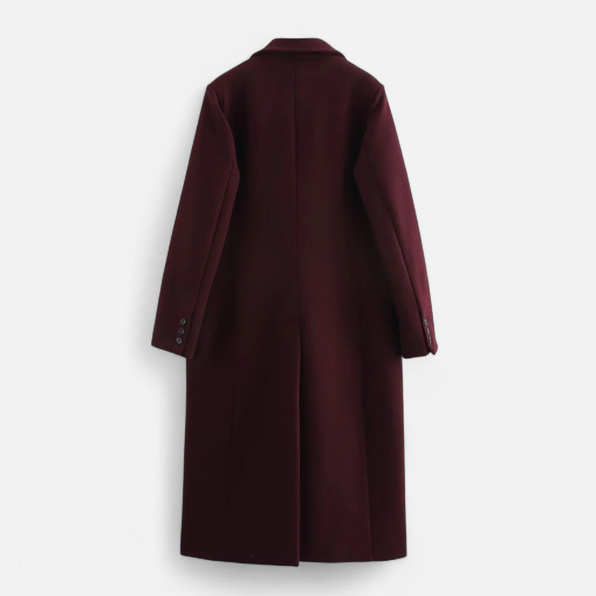 Women's Fluid Trench Coat UK – sleek double-breasted, view 13