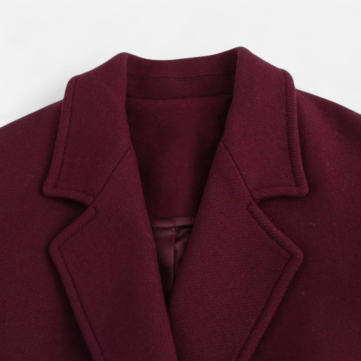 Women's Fluid Trench Coat UK – sleek double-breasted, view 7
